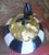 Black Coral Topped Hand-Carved Gold-Plate Black & White Round French Ceramic Box For Sale - Image 8 of 11