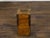 Wood 19th Century Rustic Pine or Oak Tantalus Wine Box with Metal Hardware For Sale - Image 7 of 12
