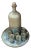 Vintage Mexican Tequila Carafe & Shot Glass Set- 8 Pieces For Sale
