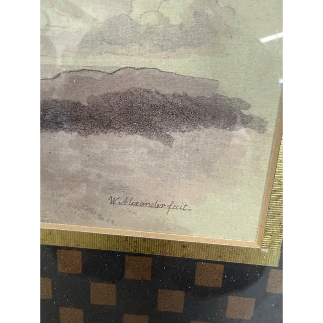 Chinese 1804 Chinese Aquatint Portrait of a Soldier in Uniform Costumes For Sale - Image 3 of 5