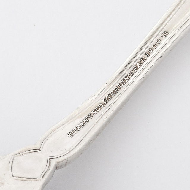 Tiffany and Co. Sterling Silver Winthrop Pattern Cream Soup Spoon For Sale In New York - Image 6 of 9