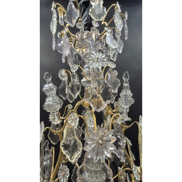 Antique French Chandelier, 1750 For Sale - Image 6 of 11