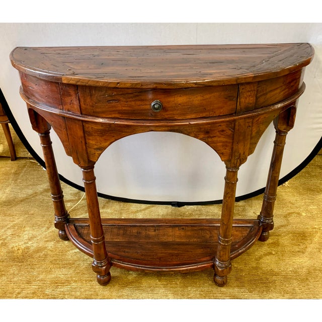 Theodore Alexander Castle Bromwich Curved Console Table Chairish