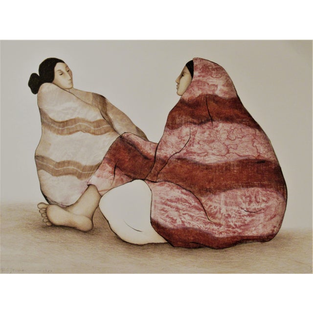 Rudolph Carl Gorman, Navajo Women, state #2, 1980 For Sale