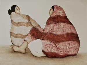 Rudolph Carl Gorman, Navajo Women, state #2, 1980