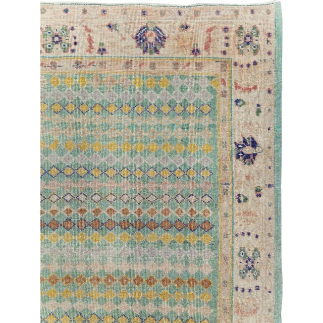 Galerie Shabab Collection Mid-20th Century Turkish Anatolian Gallery Carpet For Sale - Image 4 of 10