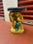 Boho Chic Vintage Majolica Monkey Plant Stand/Garden Stool For Sale - Image 3 of 11