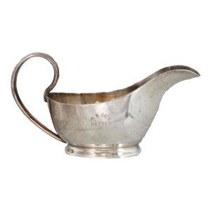 Antique English b.b. Co’s Hotels Sheffield Gravy Boat