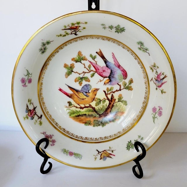 A charming early 20th century Royal Austria porcelain berry set consisting of one large serving bowl and six matching...