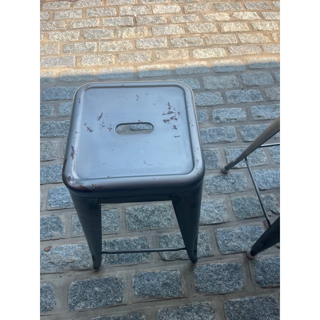 Tolix Marais Stool For Sale In New York - Image 6 of 10