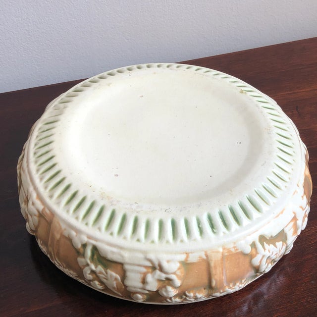 Antique Roseville Centerpiece Bowl For Sale - Image 9 of 12