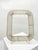 1950s Vintage White Pleated Metal Photo Frame by Mathieu Matégot for Atelier Matégot, France, 1950 For Sale - Image 5 of 12