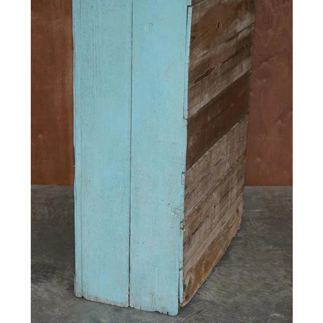 Hand Painted Pine Kitchen Pot Cupboard, 1860s For Sale - Image 12 of 18
