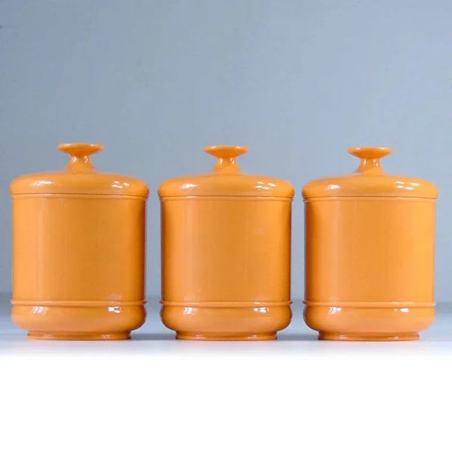 Mid-Century Modern Containers from Emsa, Germany, 1970s, Set of 3 For Sale - Image 3 of 8