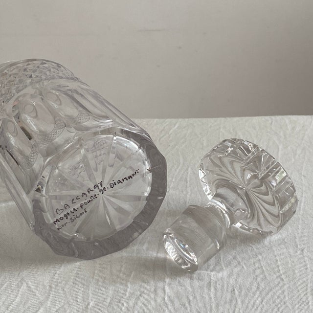 1970s Vintage Crystal Whisky Decanter from Baccarat, 1970s For Sale - Image 5 of 7