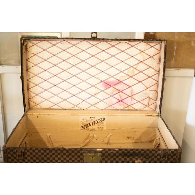 Large Vintage Transport Trunk from Louis Vuitton, 1960s For Sale - Image 9 of 18