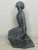 Art Deco Art Deco Lead Sculpture of Joan of Arc in the Manner of Eric Gill For Sale - Image 3 of 18