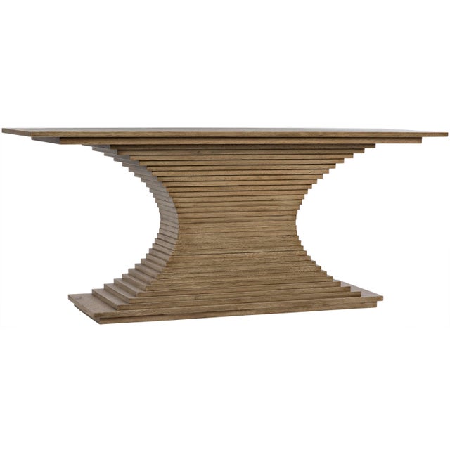 NOIR Cambio Console, Bleached Walnut For Sale - Image 9 of 9