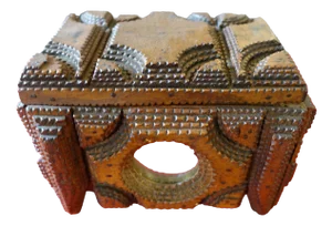 Folk Art Sewing Box, 1920s