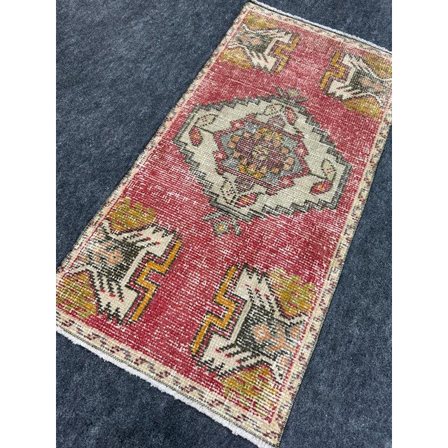Early 21st Century Turkish Yastik Rug 1'8" x 3'3" For Sale - Image 5 of 5