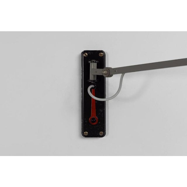 Gispen 4050 Panama Wall Lamp by Wim Rietveld for Gispen, 1955 For Sale - Image 4 of 18