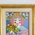 Wood Girl With Dandilions and Dandy Lions Painting by Kara Bersani San Francisco 1977 For Sale - Image 7 of 11