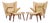 Hans Wegner for Ap Stolen Ap19 Mid Century Papa Bear Chair and Ottoman - Pair For Sale