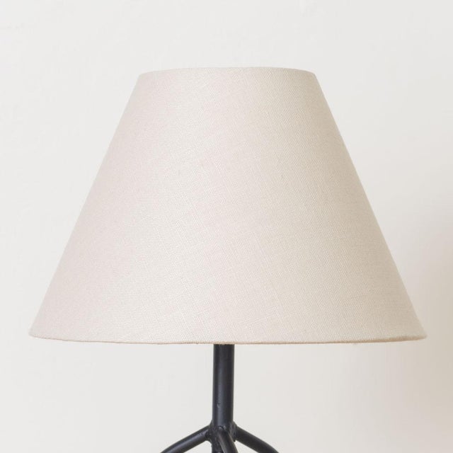 Contemporary Panoplie Large Iron Tripod Lamp For Sale - Image 9 of 13