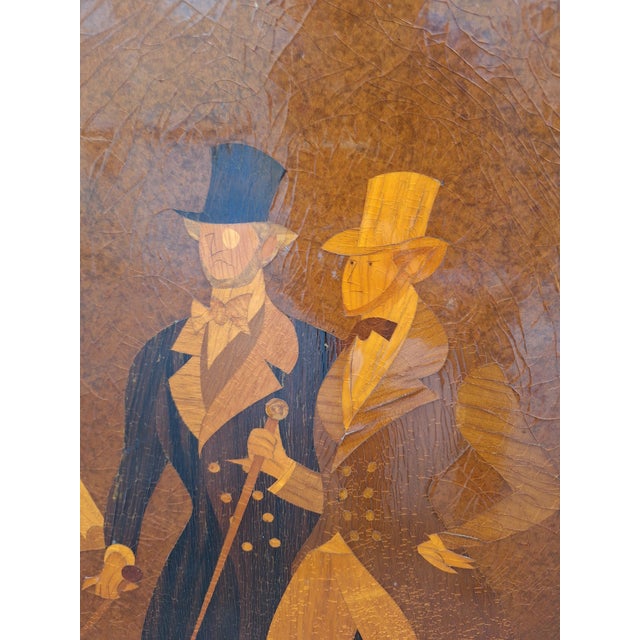 Decorative Panel from Pietro Lingeri, 1940s For Sale - Image 18 of 18