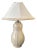 Swedish Modern Table Lamp with Ceramic Base attributed to Anna-Lisa Thomson fir Upsala Ekeby, 1950s For Sale
