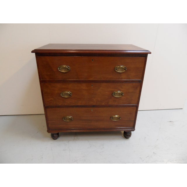 Antique Mahogany Chest of Drawers For Sale - Image 18 of 18