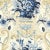 Schumacher Aylesbury Vase Fabric in Delft For Sale