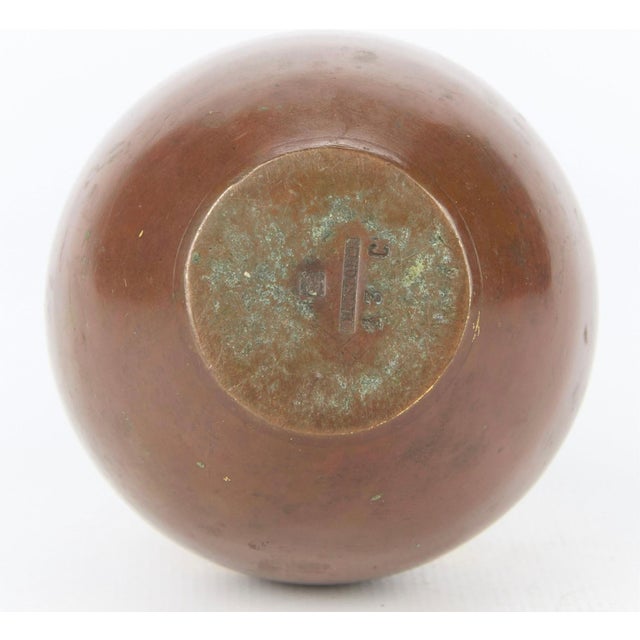 1920s Luc Lanel for Christofle Dinanderie Vase For Sale - Image 11 of 12