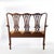 Wood Chippendale Style Mahogany Ball and Claw Foot Settee For Sale - Image 7 of 9