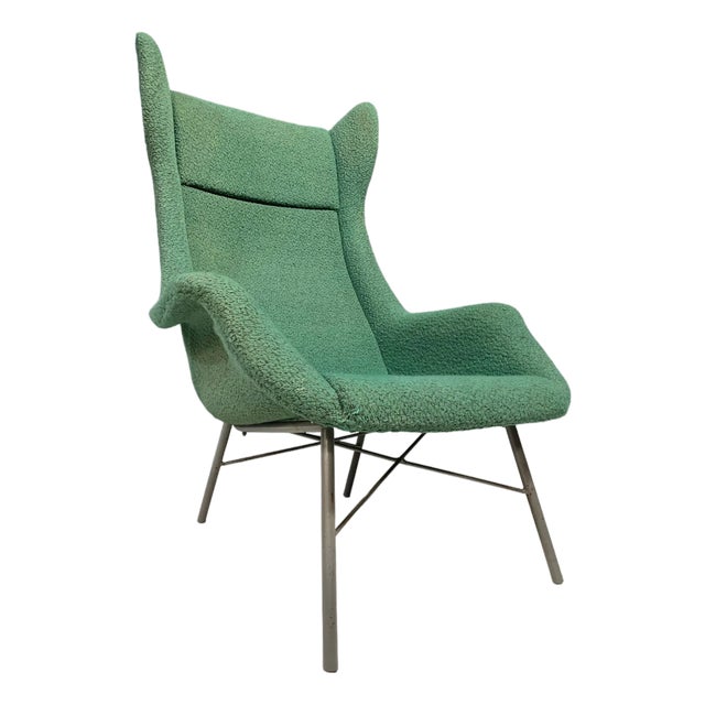 Shell Armchair, Czechoslovakia, 1960s For Sale