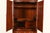 Baker Furniture Georgian Flame Mahogany Armoire Dresser or Media Cabinet For Sale In South Bend - Image 6 of 13