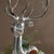 2020s Corviglia Standing Deer Statue- Aluminum Metal Sculpture For Sale - Image 5 of 5