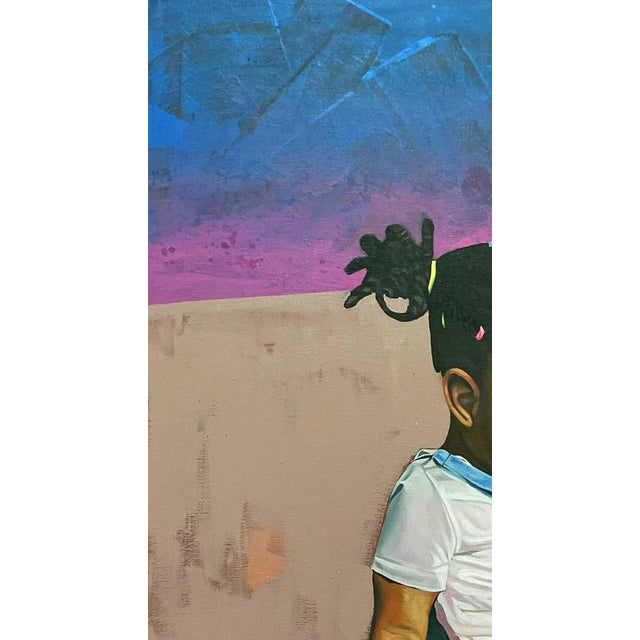 Contemporary In His Steps Acrylic Painting by Sara MacCulloch For Sale - Image 3 of 4