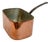 Vintage Rectangular French Copper Pot # 1 For Sale