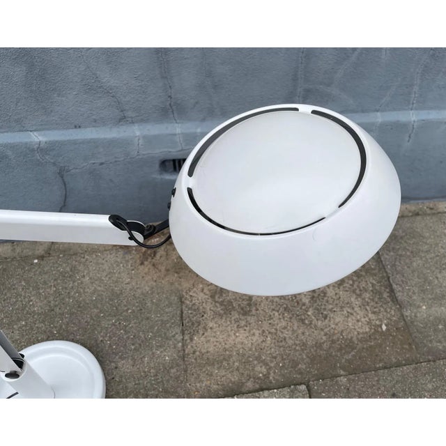 1990s White Architect's Desk Lamp by Jørgen Gammelgaard for Pandul, 1990s For Sale - Image 5 of 9