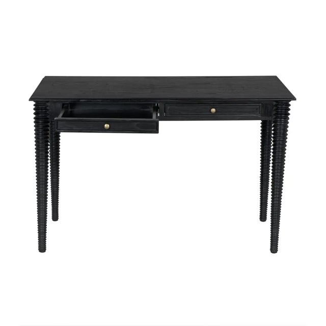 Mid-Century Modern NOIR Leonardo Desk For Sale - Image 3 of 6