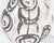 White Mid 20th Century Jasba Keramik West German Black and White Ceramic Pitcher For Sale - Image 8 of 8