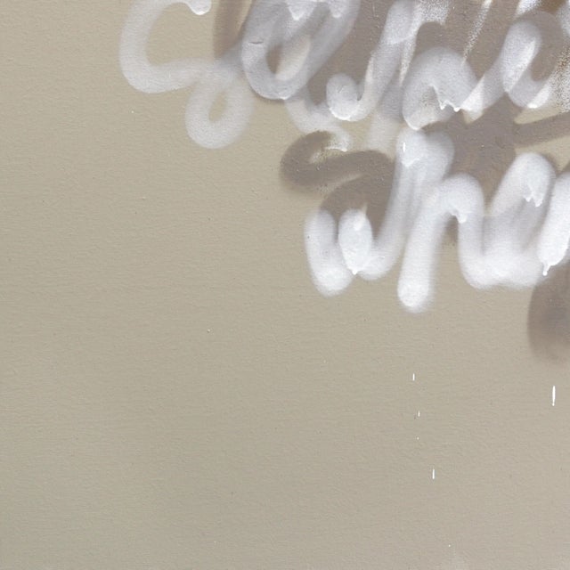 Los Angeles artist Amber Goldhammer paints dramatic abstract compositions in acrylic on canvas featuring energetic...