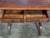 Late 20th Century Yorkshire House Regency Style Mahogany Hall Table Council Table Brass Paw Feet For Sale - Image 11 of 14