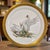 The Vintage 1972 Edward Marshall Boehm Birds of Peace Swan Gilded Platter is a decorative collectible featuring a round...