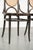 Vintage Long John High Back Bentwood Chairs with Webbing Seats from Thonet, Set of 6 For Sale - Image 15 of 17