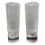 Vera Wang Crystal Frosted Dot Vases for Wedgewood- a Pair For Sale