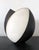 Late 20th Century Large Ceramic Vase with Black and White Glaze by John Ward For Sale - Image 5 of 14