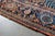 1880s Antique Oversized Bidjar Halvai Red Blue Allover Tree of Life Botanical Hand-Knotted Wool Pile Rug - 10’9” X 17’5” For Sale - Image 9 of 10