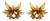 Hollywood Regency Gold-Plated Florentine Floral Wall Lamps from Hans Kögl, Italy, Florence, 1960, Set of 2 For Sale